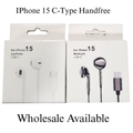 Original Quality USB-C Earphones for iPhone 15 Pro Max / iPad / Android